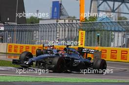 Jenson Button (GBR) McLaren MP4-29. 08.06.2014. Formula 1 World Championship, Rd 7, Canadian Grand Prix, Montreal, Canada, Race Day.