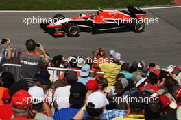Max Chilton (GBR) Marussia F1 Team MR03. 08.06.2014. Formula 1 World Championship, Rd 7, Canadian Grand Prix, Montreal, Canada, Race Day.