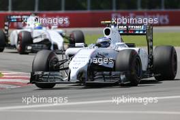 Valtteri Bottas (FIN), Williams F1 Team  08.06.2014. Formula 1 World Championship, Rd 7, Canadian Grand Prix, Montreal, Canada, Race Day.