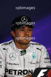 Nico Rosberg (GER) Mercedes AMG F1 in the FIA Press Conference. 07.06.2014. Formula 1 World Championship, Rd 7, Canadian Grand Prix, Montreal, Canada, Qualifying Day.