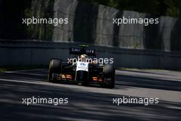 Sergio Perez (MEX), Sahara Force India  07.06.2014. Formula 1 World Championship, Rd 7, Canadian Grand Prix, Montreal, Canada, Qualifying Day.