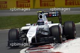 Valtteri Bottas (FIN) Williams FW36. 07.06.2014. Formula 1 World Championship, Rd 7, Canadian Grand Prix, Montreal, Canada, Qualifying Day.