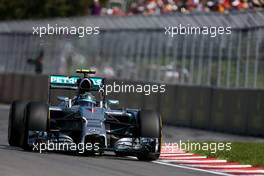 Nico Rosberg (GER), Mercedes AMG F1 Team  07.06.2014. Formula 1 World Championship, Rd 7, Canadian Grand Prix, Montreal, Canada, Qualifying Day.