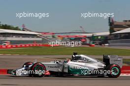 Lewis Hamilton (GBR) Mercedes AMG F1 W05. 07.06.2014. Formula 1 World Championship, Rd 7, Canadian Grand Prix, Montreal, Canada, Qualifying Day.