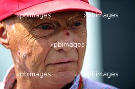 Niki Lauda (AUT) Mercedes Non-Executive Chairman. 08.06.2014. Formula 1 World Championship, Rd 7, Canadian Grand Prix, Montreal, Canada, Race Day.