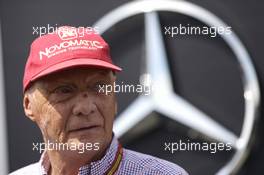Niki Lauda (AUT) Mercedes Non-Executive Chairman. 08.06.2014. Formula 1 World Championship, Rd 7, Canadian Grand Prix, Montreal, Canada, Race Day.