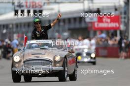 Sergio Perez (MEX), Sahara Force India  08.06.2014. Formula 1 World Championship, Rd 7, Canadian Grand Prix, Montreal, Canada, Race Day.