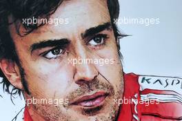 Fernando Alonso (ESP), Scuderia Ferrari  05.06.2014. Formula 1 World Championship, Rd 7, Canadian Grand Prix, Montreal, Canada, Preparation Day.