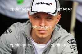 Kevin Magnussen (DEN) McLaren. 05.06.2014. Formula 1 World Championship, Rd 7, Canadian Grand Prix, Montreal, Canada, Preparation Day.