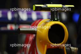 Red Bull Racing RB10 engine cover with KERS lights. 18.04.2014. Formula 1 World Championship, Rd 4, Chinese Grand Prix, Shanghai, China, Practice Day.