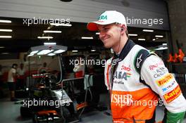 Nico Hulkenberg (GER) Sahara Force India F1. 18.04.2014. Formula 1 World Championship, Rd 4, Chinese Grand Prix, Shanghai, China, Practice Day.