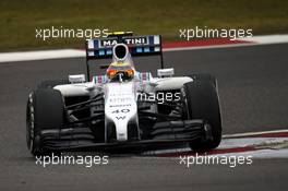 Felipe Nasr (BRA) Williams FW36 Test and Reserve Driver. 18.04.2014. Formula 1 World Championship, Rd 4, Chinese Grand Prix, Shanghai, China, Practice Day.