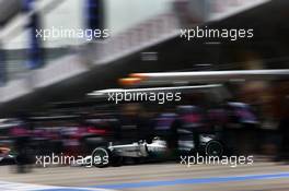 Lewis Hamilton (GBR) Mercedes AMG F1 W05. 18.04.2014. Formula 1 World Championship, Rd 4, Chinese Grand Prix, Shanghai, China, Practice Day.