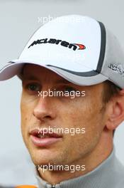 Jenson Button (GBR) McLaren. 18.04.2014. Formula 1 World Championship, Rd 4, Chinese Grand Prix, Shanghai, China, Practice Day.