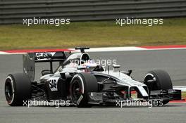 Jenson Button (GBR) McLaren MP4-29. 18.04.2014. Formula 1 World Championship, Rd 4, Chinese Grand Prix, Shanghai, China, Practice Day.