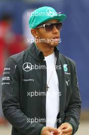 Lewis Hamilton (GBR) Mercedes AMG F1. 18.04.2014. Formula 1 World Championship, Rd 4, Chinese Grand Prix, Shanghai, China, Practice Day.