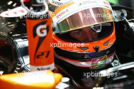 Nico Hulkenberg (GER) Sahara Force India F1 VJM07. 18.04.2014. Formula 1 World Championship, Rd 4, Chinese Grand Prix, Shanghai, China, Practice Day.