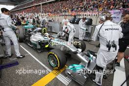 Lewis Hamilton (GBR), Mercedes AMG F1 Team  20.04.2014. Formula 1 World Championship, Rd 4, Chinese Grand Prix, Shanghai, China, Race Day.