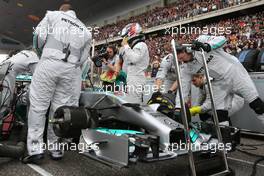 Lewis Hamilton (GBR), Mercedes AMG F1 Team  20.04.2014. Formula 1 World Championship, Rd 4, Chinese Grand Prix, Shanghai, China, Race Day.