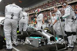 Lewis Hamilton (GBR), Mercedes AMG F1 Team  20.04.2014. Formula 1 World Championship, Rd 4, Chinese Grand Prix, Shanghai, China, Race Day.