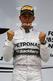 1st place Lewis Hamilton (GBR) Mercedes AMG F1. 20.04.2014. Formula 1 World Championship, Rd 4, Chinese Grand Prix, Shanghai, China, Race Day.