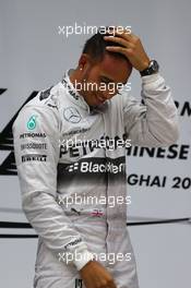 1st place Lewis Hamilton (GBR) Mercedes AMG F1. 20.04.2014. Formula 1 World Championship, Rd 4, Chinese Grand Prix, Shanghai, China, Race Day.