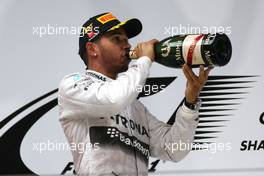 Lewis Hamilton (GBR), Mercedes AMG F1 Team  20.04.2014. Formula 1 World Championship, Rd 4, Chinese Grand Prix, Shanghai, China, Race Day.