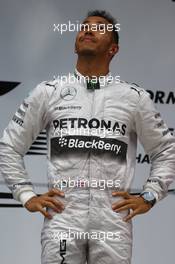 1st place Lewis Hamilton (GBR) Mercedes AMG F1. 20.04.2014. Formula 1 World Championship, Rd 4, Chinese Grand Prix, Shanghai, China, Race Day.