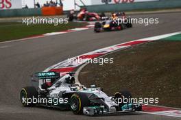 Lewis Hamilton (GBR) Mercedes AMG F1 W05. 20.04.2014. Formula 1 World Championship, Rd 4, Chinese Grand Prix, Shanghai, China, Race Day.