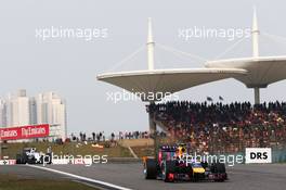 Daniel Ricciardo (AUS) Red Bull Racing RB10. 20.04.2014. Formula 1 World Championship, Rd 4, Chinese Grand Prix, Shanghai, China, Race Day.