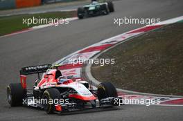 Max Chilton (GBR) Marussia F1 Team MR03. 20.04.2014. Formula 1 World Championship, Rd 4, Chinese Grand Prix, Shanghai, China, Race Day.