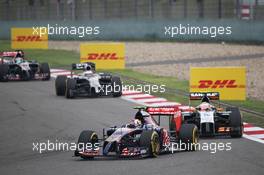 Daniil Kvyat (RUS) Scuderia Toro Rosso STR9. 20.04.2014. Formula 1 World Championship, Rd 4, Chinese Grand Prix, Shanghai, China, Race Day.