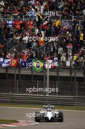 Valtteri Bottas (FIN) Williams FW36. 20.04.2014. Formula 1 World Championship, Rd 4, Chinese Grand Prix, Shanghai, China, Race Day.