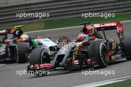 Romain Grosjean (FRA), Lotus F1 Team  20.04.2014. Formula 1 World Championship, Rd 4, Chinese Grand Prix, Shanghai, China, Race Day.