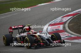 Romain Grosjean (FRA) Lotus F1 E22. 20.04.2014. Formula 1 World Championship, Rd 4, Chinese Grand Prix, Shanghai, China, Race Day.