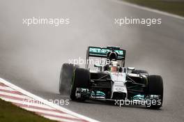 Lewis Hamilton (GBR) Mercedes AMG F1 W05. 19.04.2014. Formula 1 World Championship, Rd 4, Chinese Grand Prix, Shanghai, China, Qualifying Day.