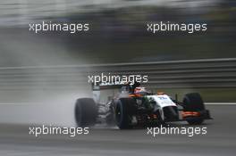 Nico Hulkenberg (GER) Sahara Force India F1 VJM07. 19.04.2014. Formula 1 World Championship, Rd 4, Chinese Grand Prix, Shanghai, China, Qualifying Day.