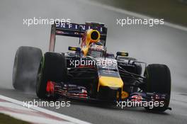 Sebastian Vettel (GER) Red Bull Racing RB10. 19.04.2014. Formula 1 World Championship, Rd 4, Chinese Grand Prix, Shanghai, China, Qualifying Day.
