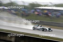 Nico Rosberg (GER) Mercedes AMG F1 W05. 19.04.2014. Formula 1 World Championship, Rd 4, Chinese Grand Prix, Shanghai, China, Qualifying Day.