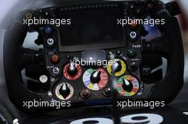 Sauber C33 steering wheel of Adrian Sutil (GER) Sauber. 19.04.2014. Formula 1 World Championship, Rd 4, Chinese Grand Prix, Shanghai, China, Qualifying Day.