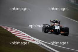 Sergio Perez (MEX), Sahara Force India  19.04.2014. Formula 1 World Championship, Rd 4, Chinese Grand Prix, Shanghai, China, Qualifying Day.