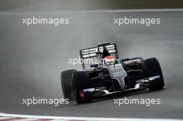Adrian Sutil (GER) Sauber C33. 19.04.2014. Formula 1 World Championship, Rd 4, Chinese Grand Prix, Shanghai, China, Qualifying Day.