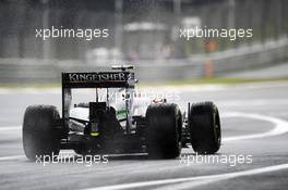 Sergio Perez (MEX) Sahara Force India F1 VJM07. 19.04.2014. Formula 1 World Championship, Rd 4, Chinese Grand Prix, Shanghai, China, Qualifying Day.