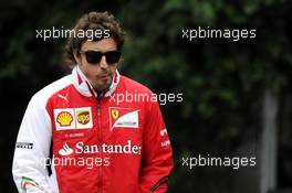 Fernando Alonso (ESP) Ferrari. 19.04.2014. Formula 1 World Championship, Rd 4, Chinese Grand Prix, Shanghai, China, Qualifying Day.