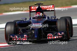 Daniil Kvyat (RUS), Scuderia Toro Rosso  09.05.2014. Formula 1 World Championship, Rd 5, Spanish Grand Prix, Barcelona, Spain, Practice Day.