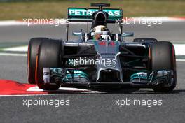 Lewis Hamilton (GBR), Mercedes AMG F1 Team  09.05.2014. Formula 1 World Championship, Rd 5, Spanish Grand Prix, Barcelona, Spain, Practice Day.