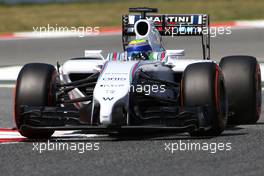 Felipe Nasr (BRA), third driver, Williams F1 Team  09.05.2014. Formula 1 World Championship, Rd 5, Spanish Grand Prix, Barcelona, Spain, Practice Day.