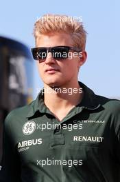 Marcus Ericsson (SWE) Caterham. 09.05.2014. Formula 1 World Championship, Rd 5, Spanish Grand Prix, Barcelona, Spain, Practice Day.