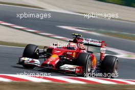 Kimi Raikkonen (FIN), Scuderia Ferrari  09.05.2014. Formula 1 World Championship, Rd 5, Spanish Grand Prix, Barcelona, Spain, Practice Day.