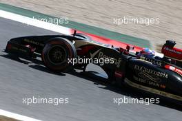 Romain Grosjean (FRA), Lotus F1 Team  09.05.2014. Formula 1 World Championship, Rd 5, Spanish Grand Prix, Barcelona, Spain, Practice Day.